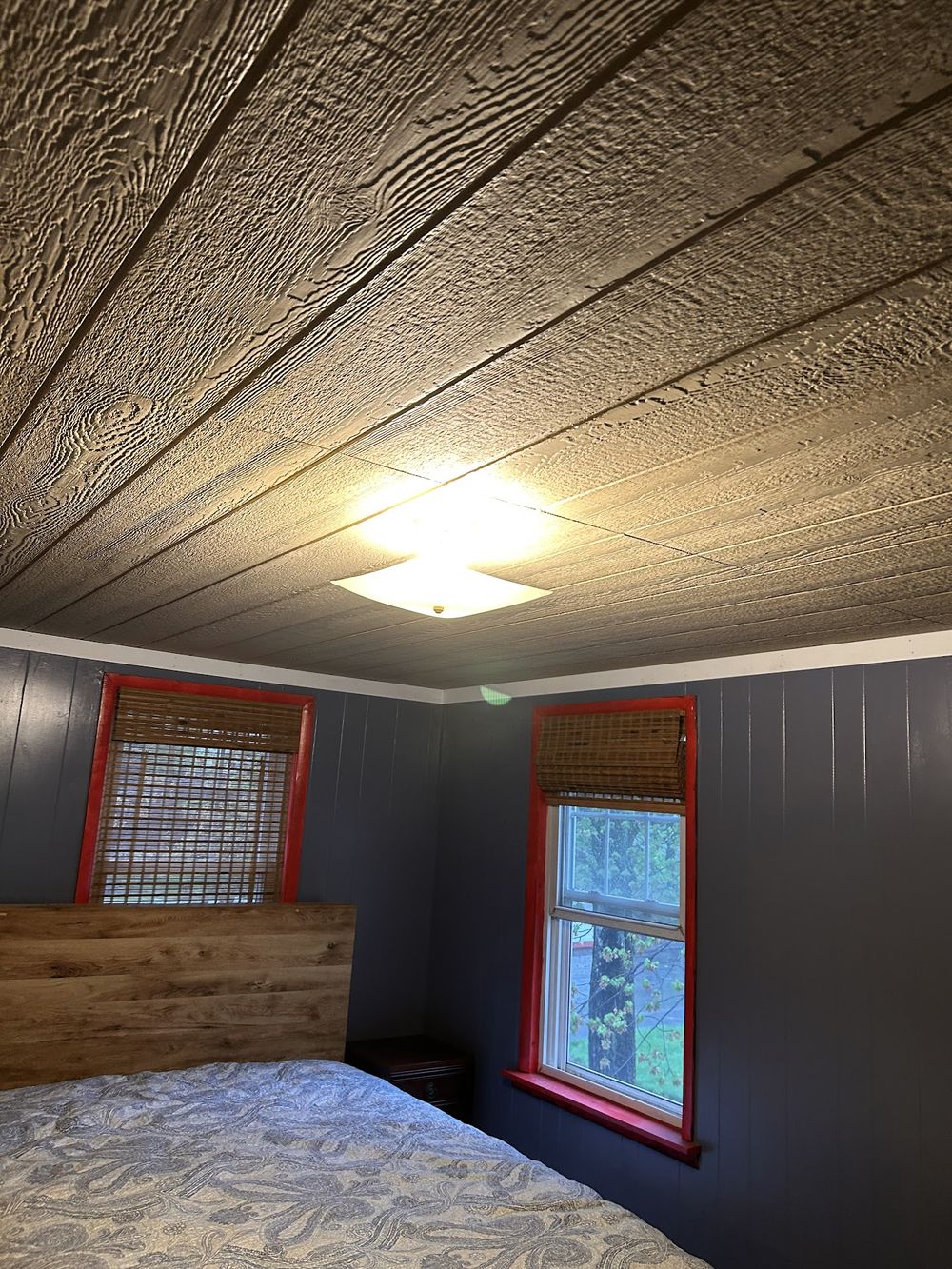 Finished bedroom renovation